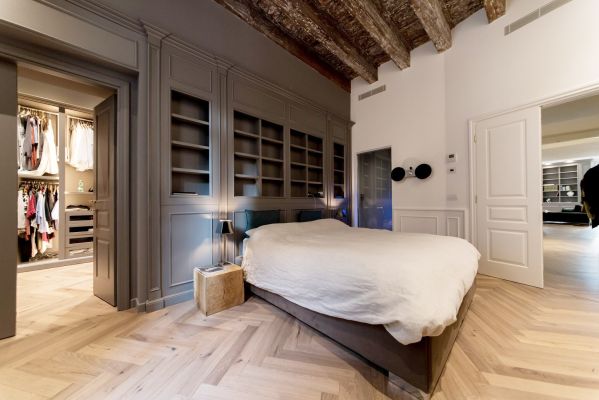 Светлый паркет в интерьере