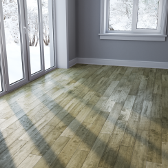 Паркетная доска Гевея гладкая Олива