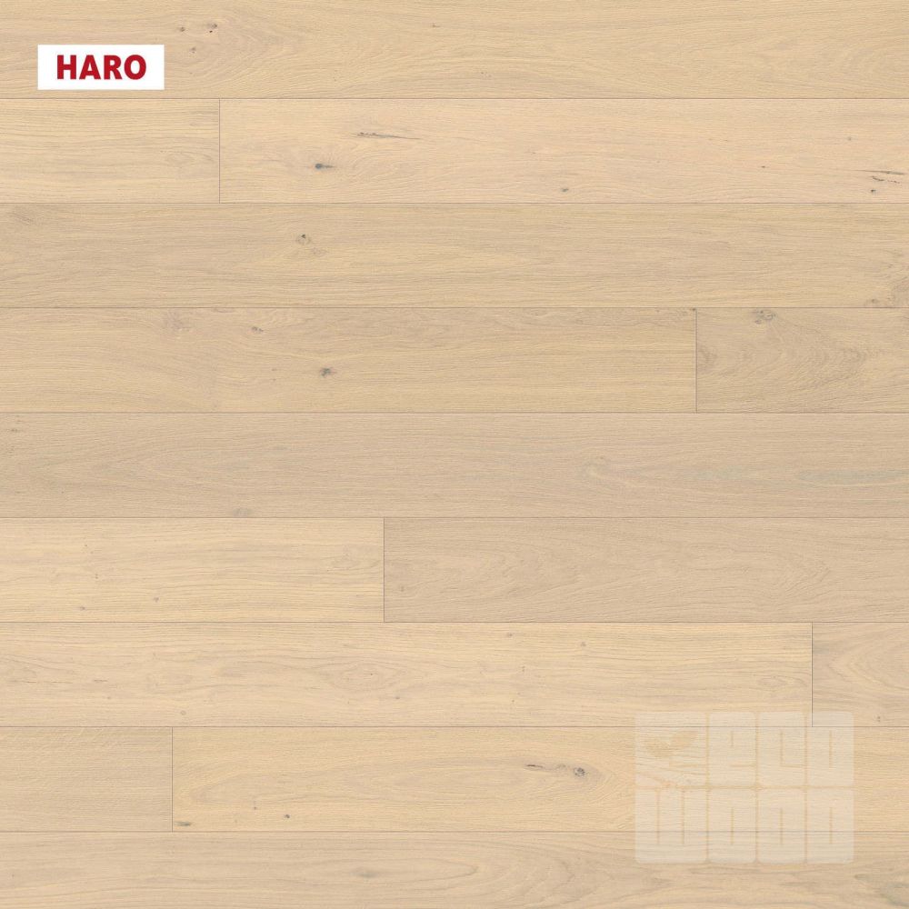 Харо Дуб светлый белый Haro Oak Light  White 543040 Паркетная доска