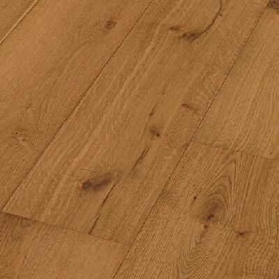 Паркетна дошка Дуб золотисто-коричневий браш 8514