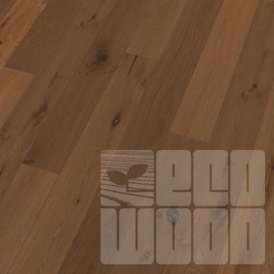 Паркетна дошка Дуб пропарений браш 8813