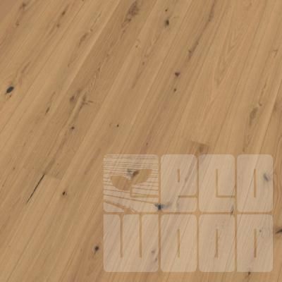 Паркетна дошка Дуб чистий слабозакопчений браш 8814