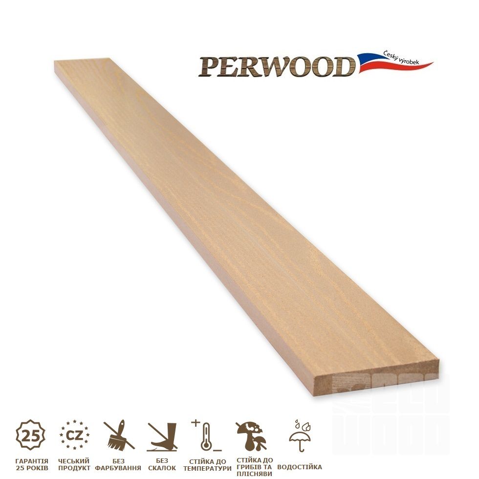 Дошка для парканів Perwood Fence повнотіла Слонова кістка