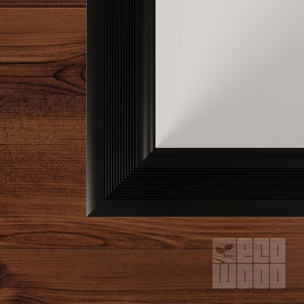 Плинтус алюминиевый "Антиплинтус" черный N1520 RAL 9005