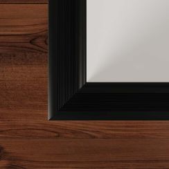 Плинтус алюминиевый "Антиплинтус" черный N1520 RAL 9005