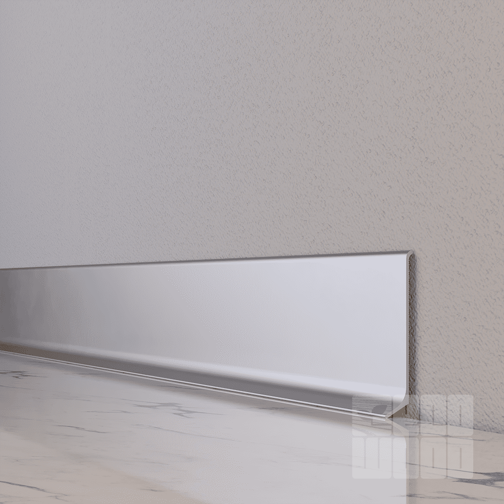 Плинтус алюминиевый "Антиплинтус" анод N6012 