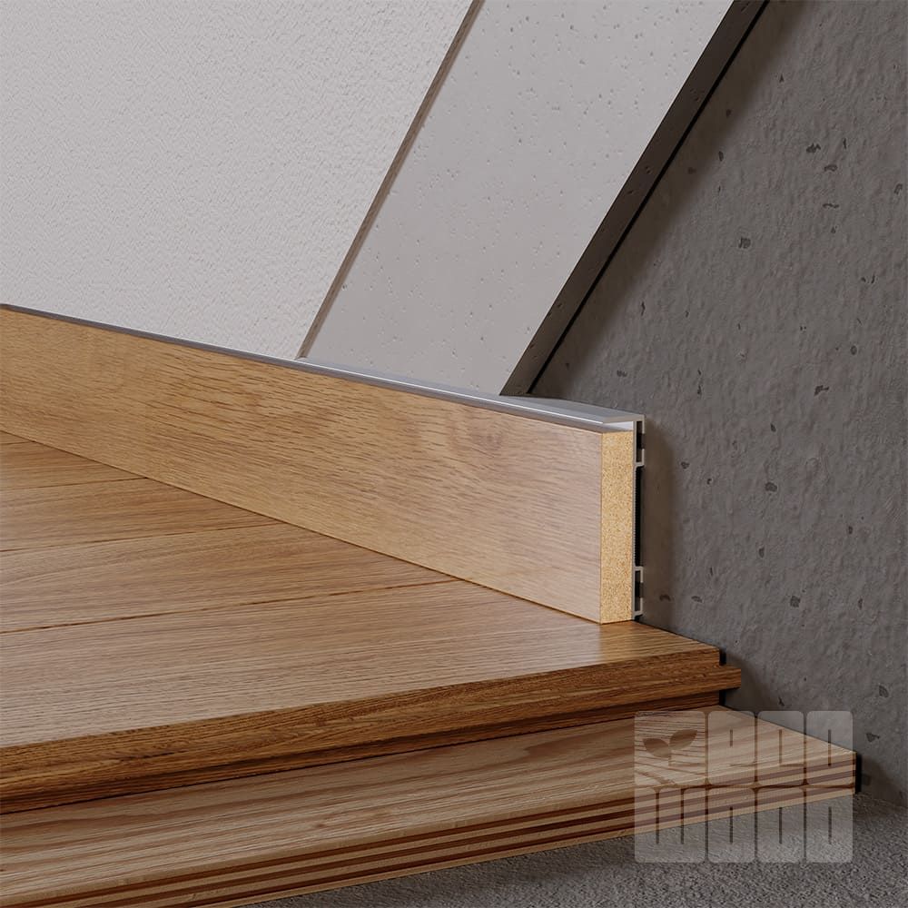 Алюминиевый профиль скрытого монтажа 60 мм ALU-S6015