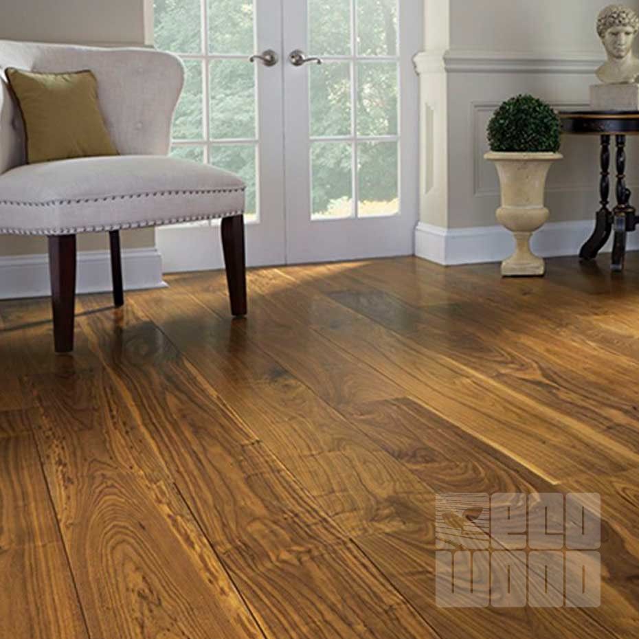 Паркетна дошка Американський горіх Люкс 1S