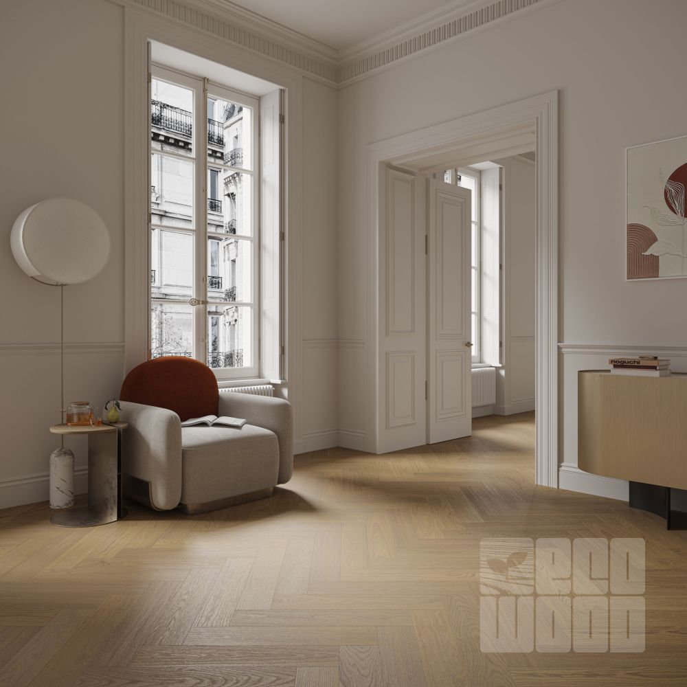 Barlinek Next Step Antic Oak Шеврон Замковый SPC