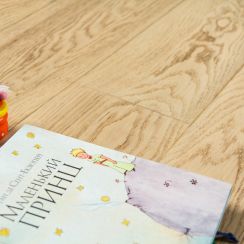 Масивна дошка Дуб Береза північна браш