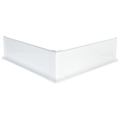 Плинтус алюминий 60 мм белый RAL9003 мат