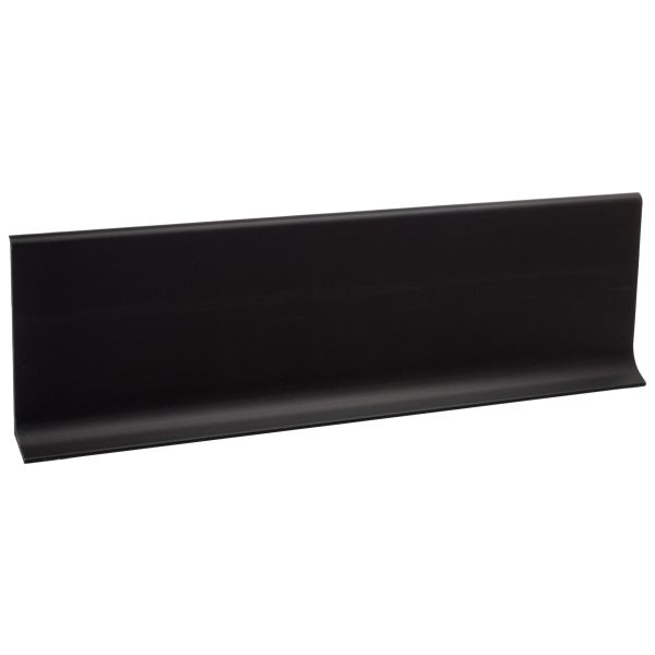 Плинтус алюминий 40 мм черный матовый