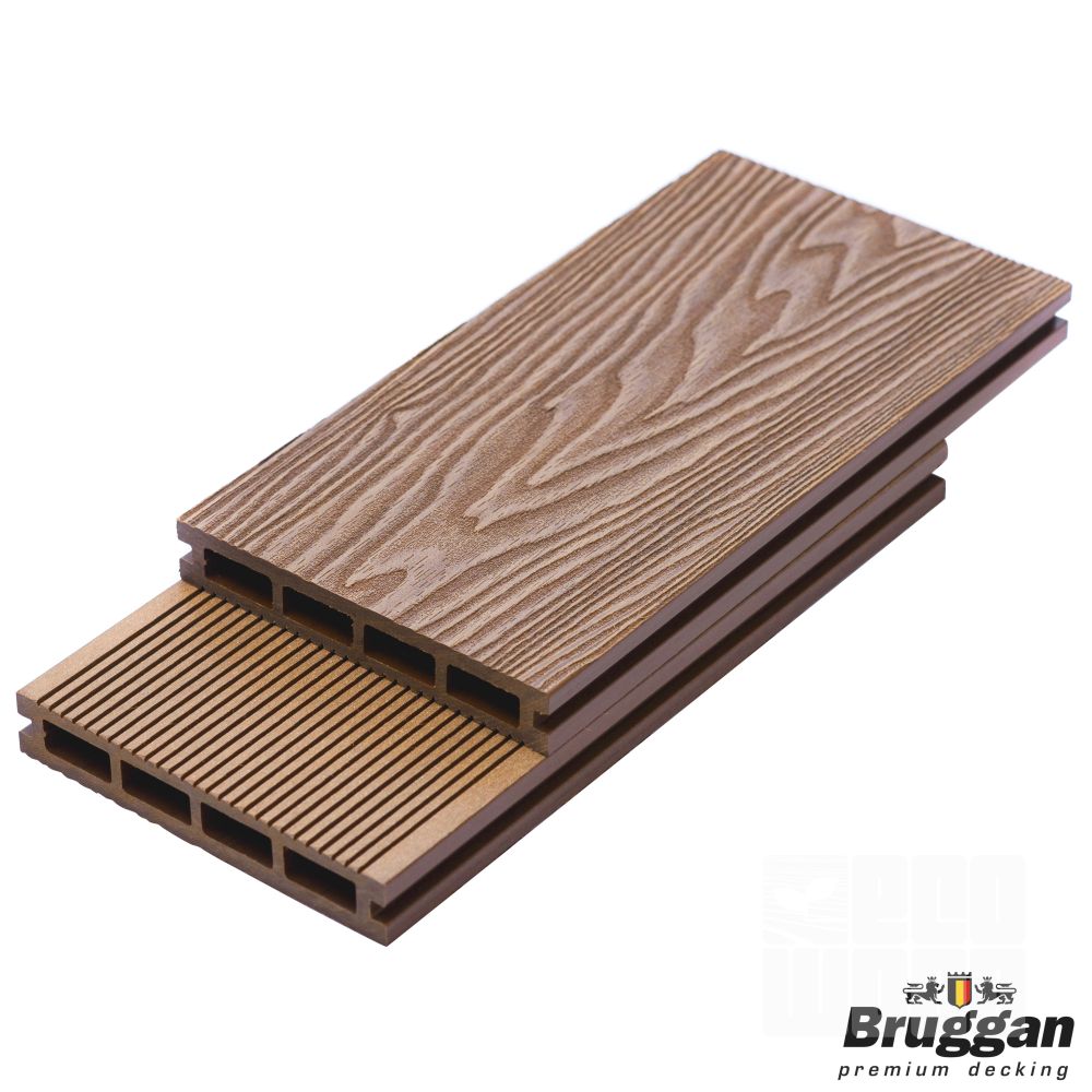 Террасная доска Bruggan Elegant Light 3D Copper