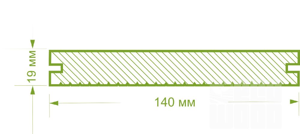 Террасная доска Bruggan Multicolor Wenge