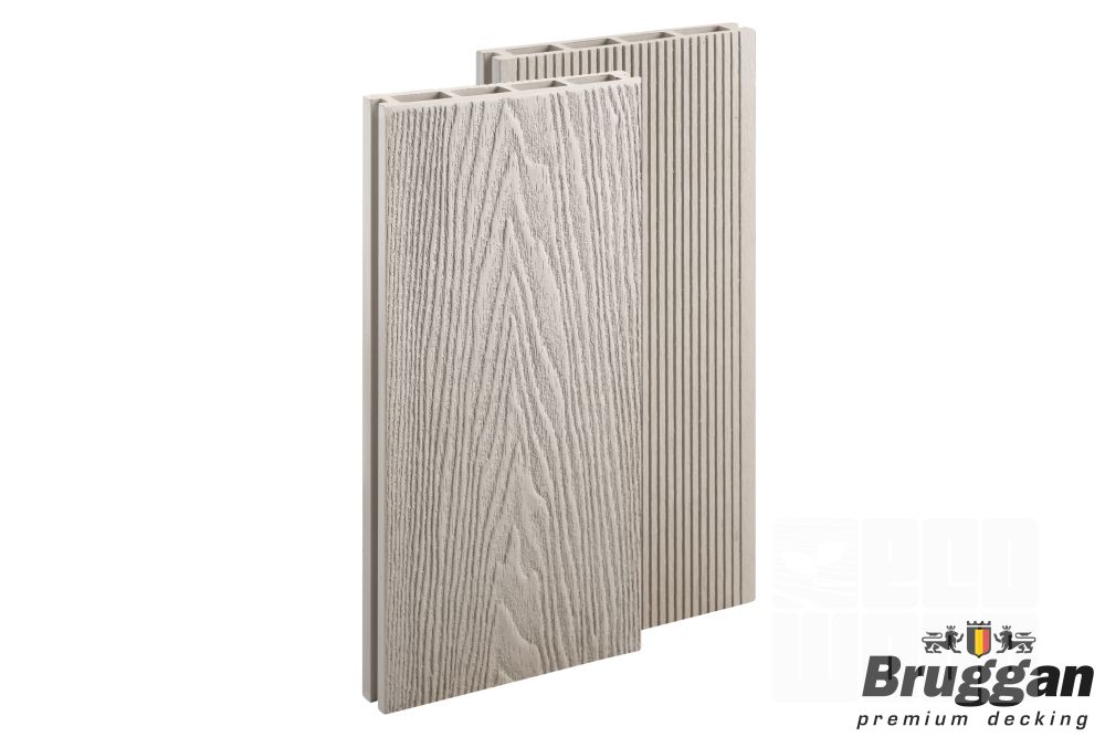 Террасная доска Bruggan Elegant Light 3D Cream Latte