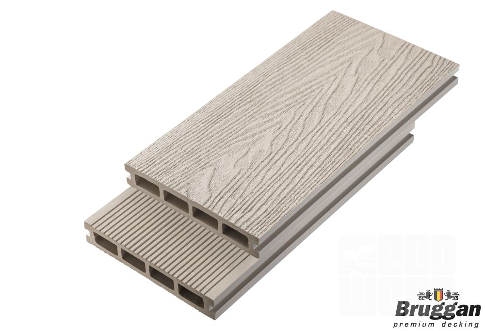 Террасная доска Bruggan Elegant Light 3D Cream Latte