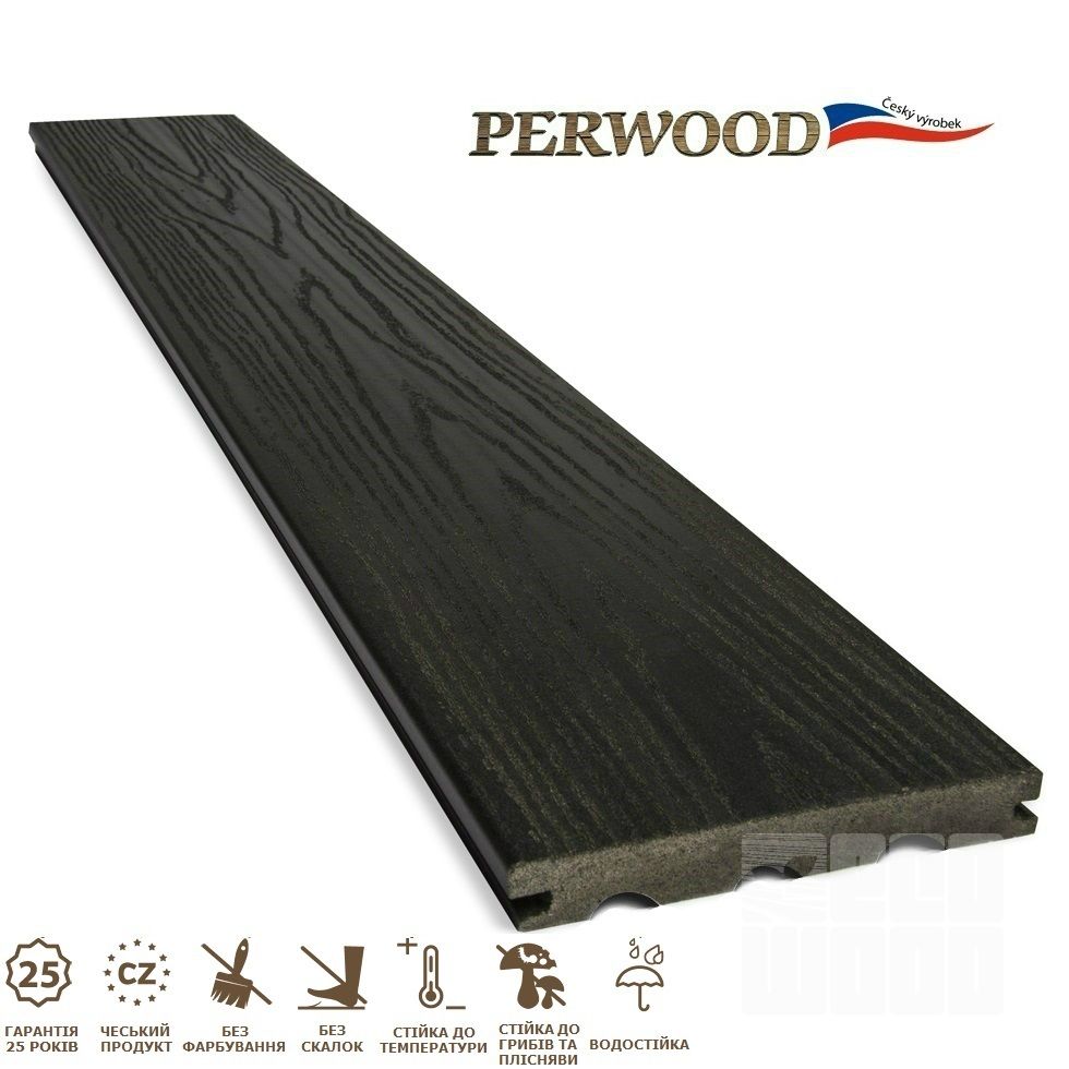 Терасна дошка Perwood City Чорне дерево