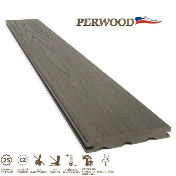 Терасна дошка Perwood City Сірий камінь