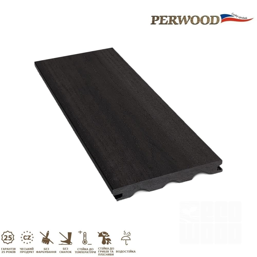 Террасная доска Perwood Country Черное дерево