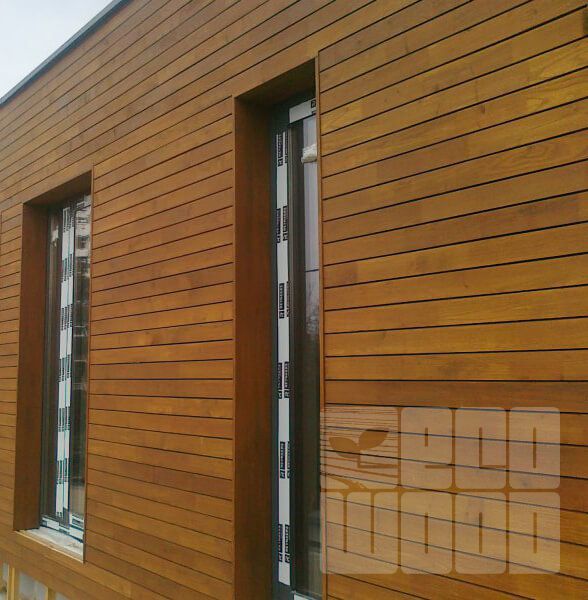 Фасадная доска акация (ромбус)