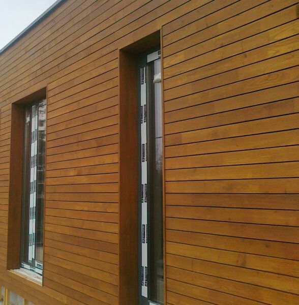 Фасадная доска акация (ромбус)