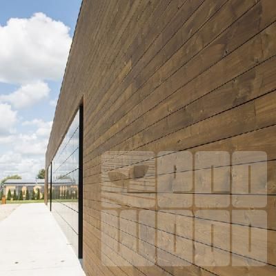 Готовый фасад из термососны