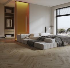 Barlinek Next Step Desert Oak Шеврон Замковый SPC