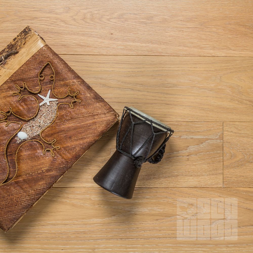 Масивна дошка Дуб Білий браш