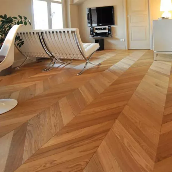 Масивна дошка Тик Французька ялинка