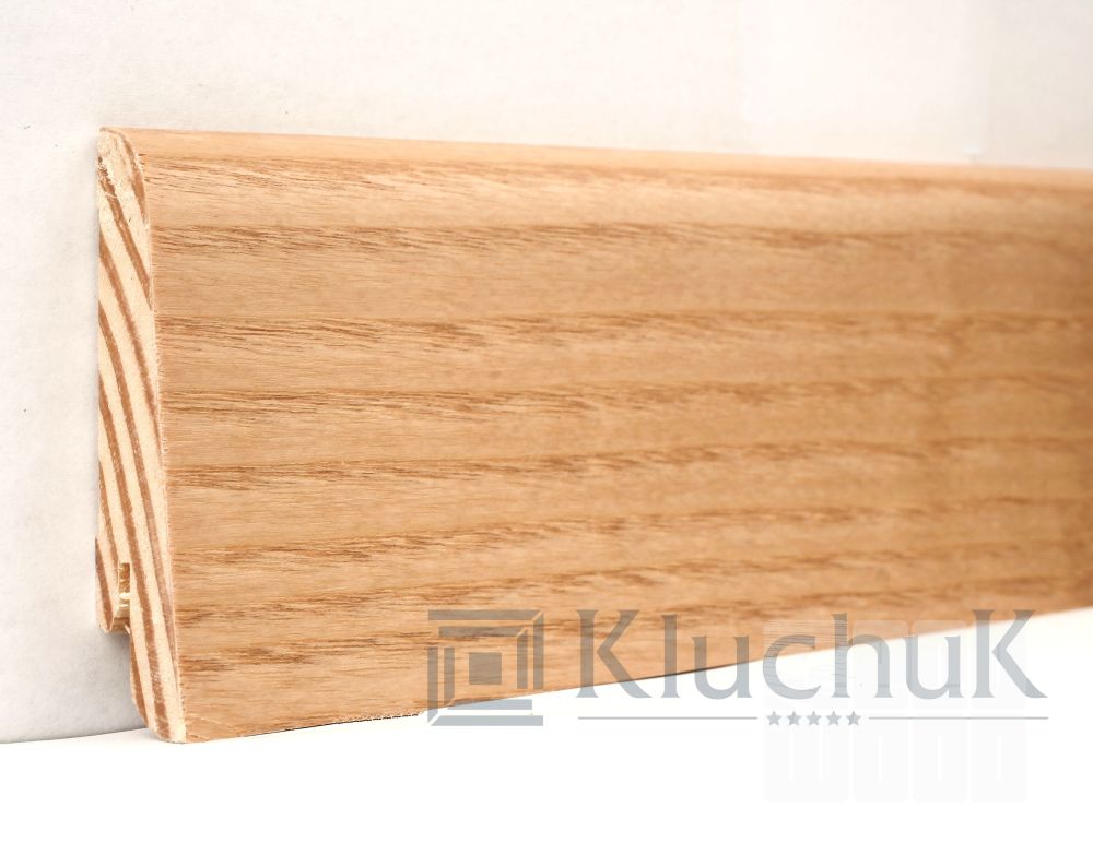 Плинтус Евро Ясень Натуральный