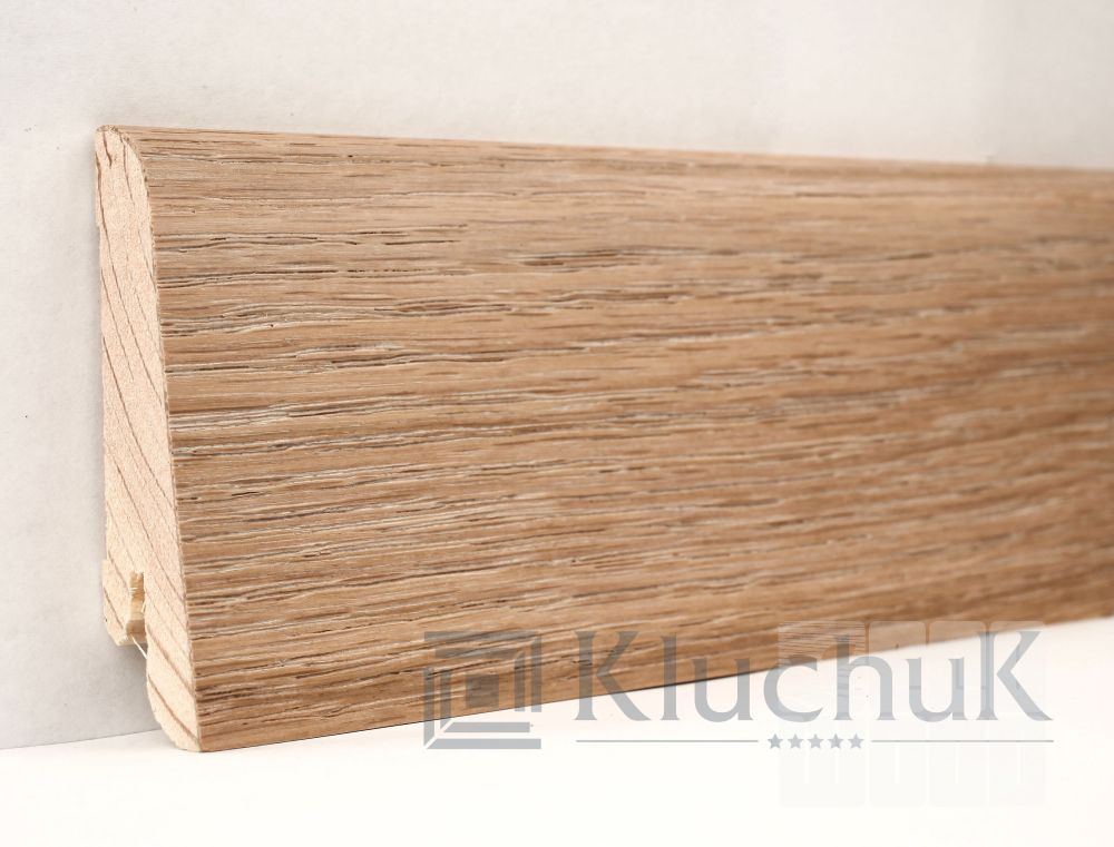 Плинтус Евро Дуб Патина