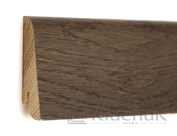 Плинтус Евро Дуб Базальт