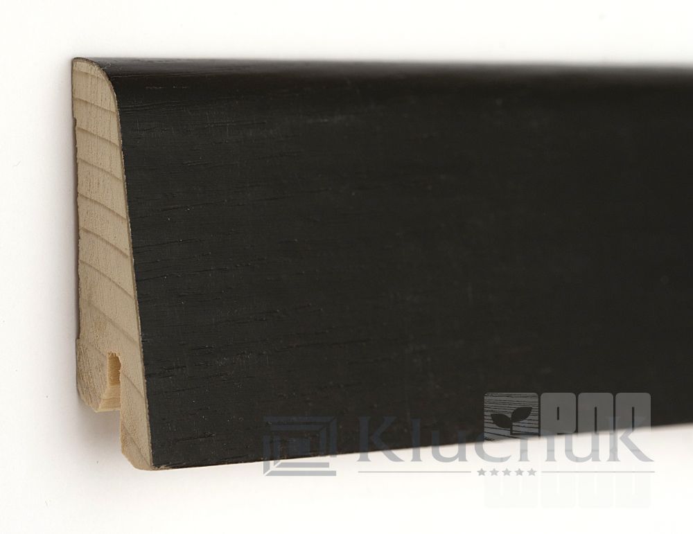 Плинтус Евро Дуб Черный