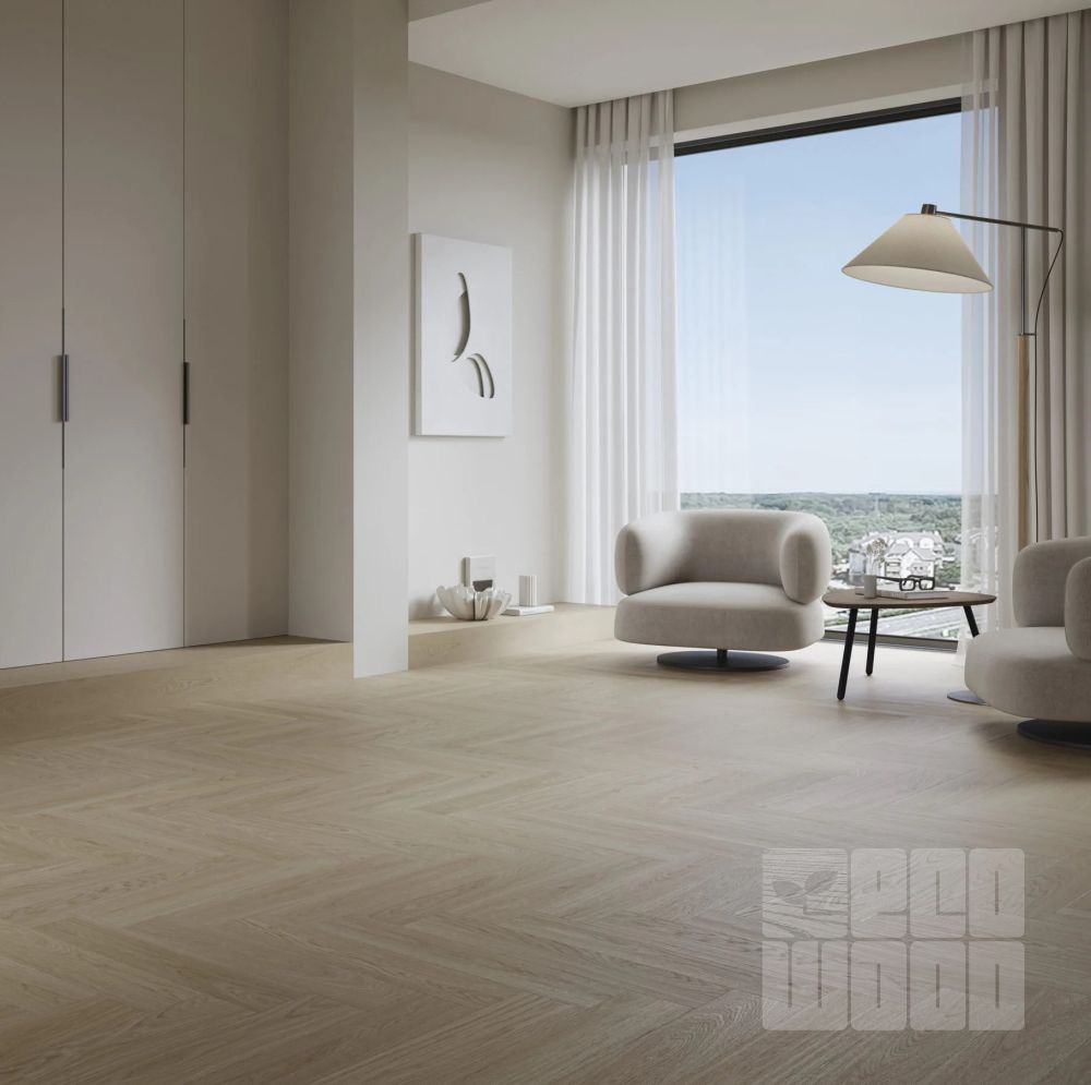 Barlinek Next Step Flax Oak Шеврон Замковый SPC