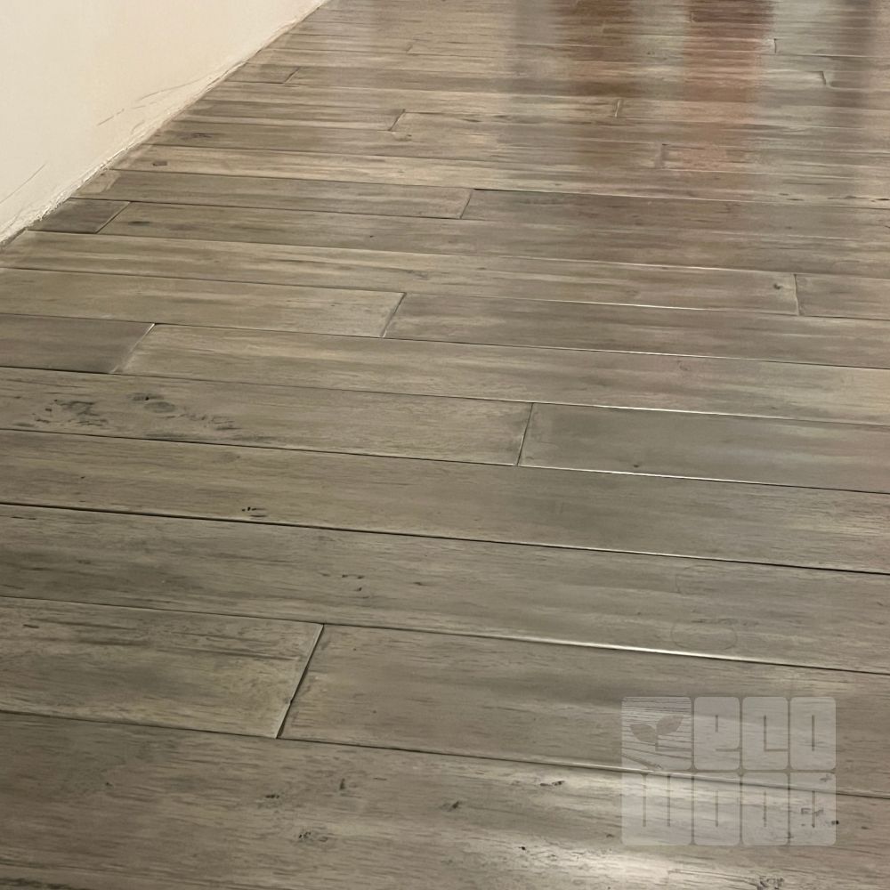 Паркетная доска Гевея состаренная Эш-Грей