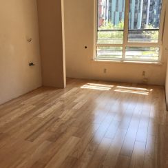 Паркетная доска Гевея гладкая Натур