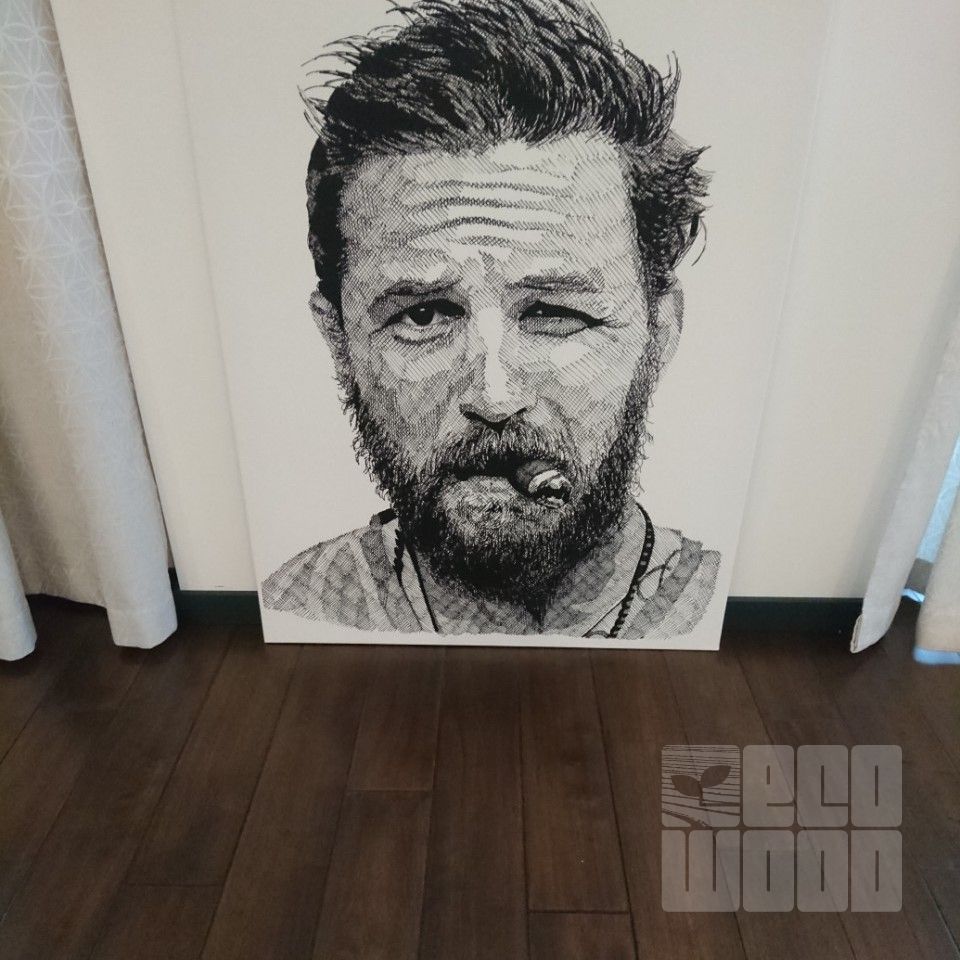 Паркетная доска Гевея гладкая Браун