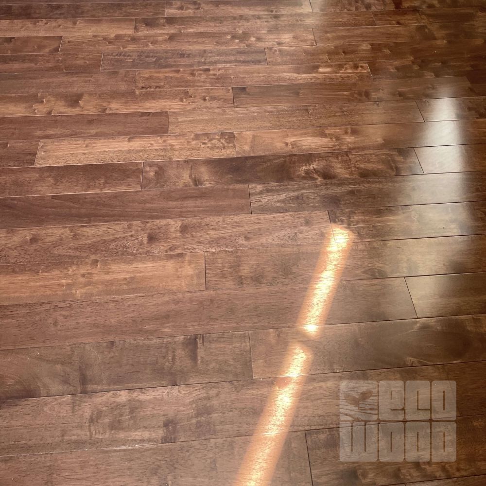 Масивна дошка Гевея Горіх