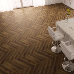 Luxury Floor Дуб Hovden Herringbone Виниловый ламинат SPC
