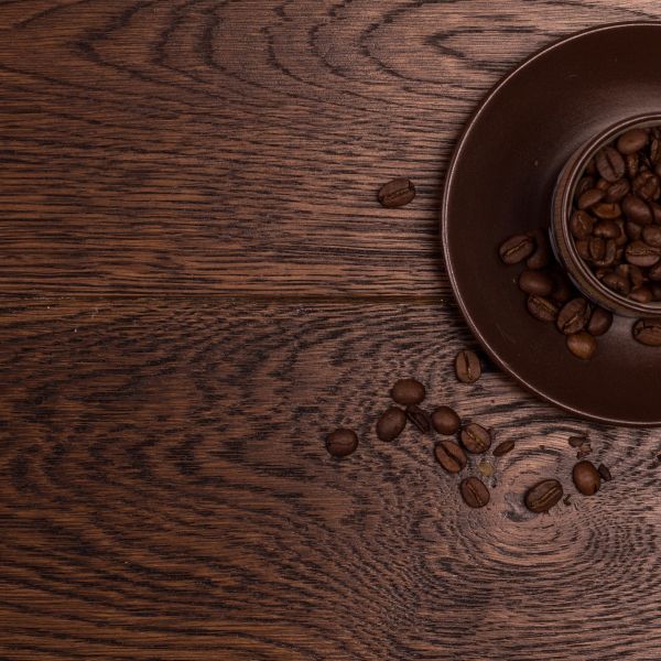 Паркетна дошка Дуб Темна сукупіра браш