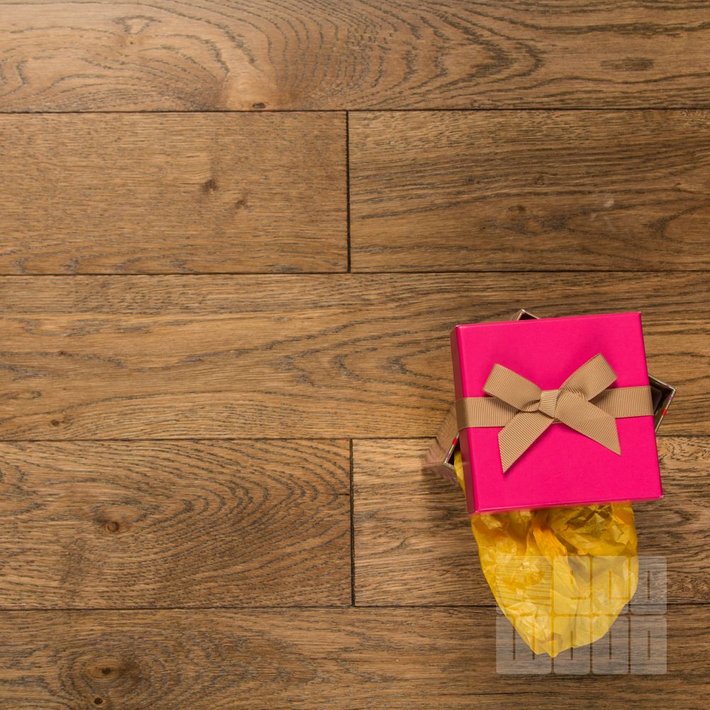 Паркетная доска Дуб Золото браш