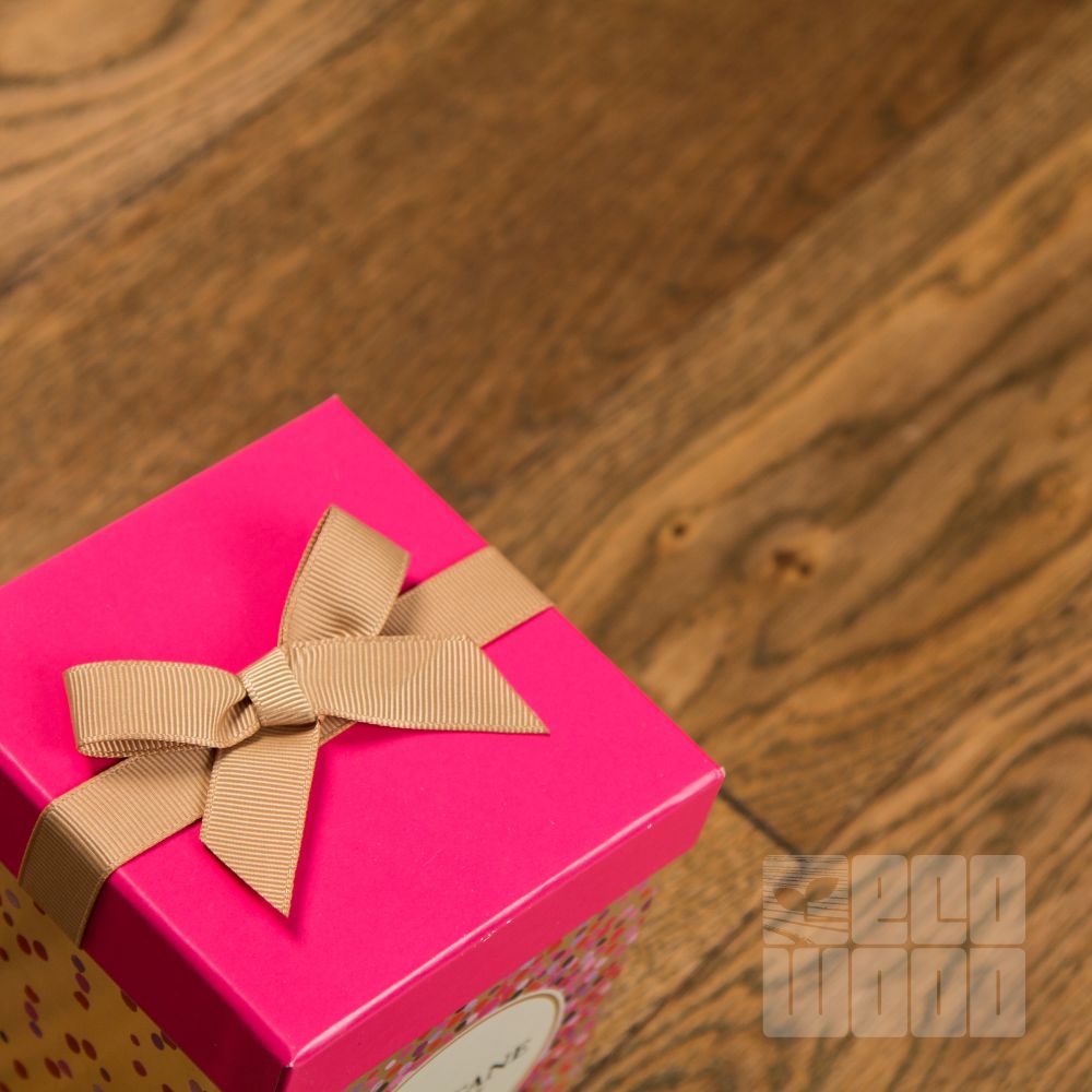 Паркетная доска Дуб Золото браш