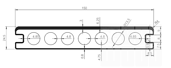 Террасная доска Tardex Soft Wood