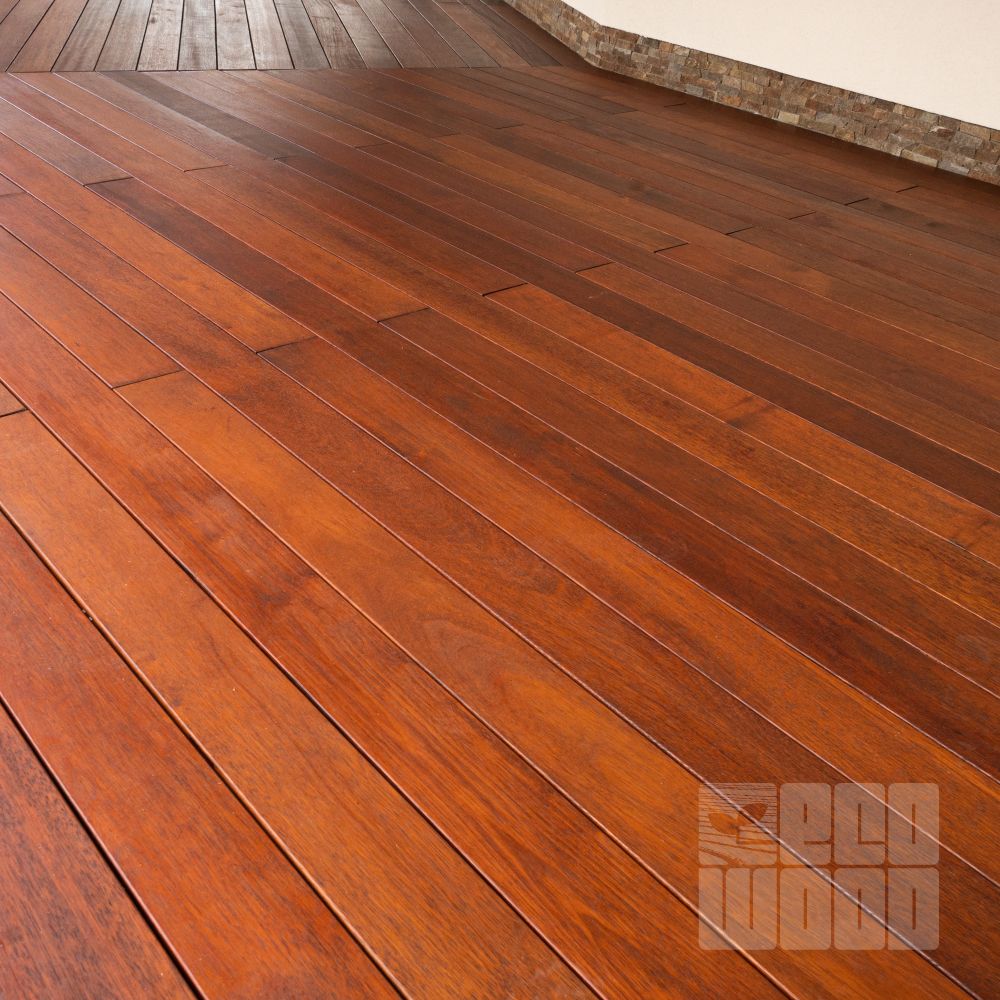 Террасная доска мербау широкая