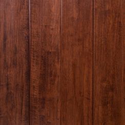Паркетна дошка Гевея зістарена Ред