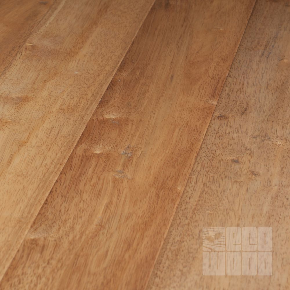 Паркетная доска Гевея состаренная Шампань