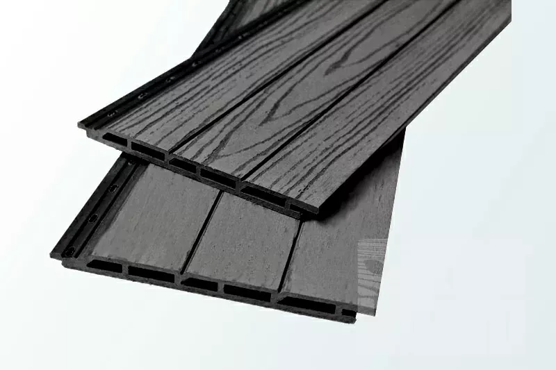 Фасадная доска Tardex Антрацит со структурой дерева