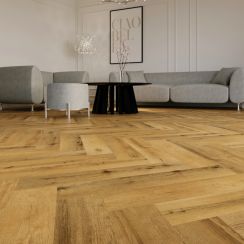 Luxury Floor Дуб Titan Herringbone Виниловый ламинат SPC