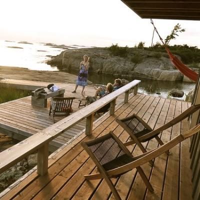 Готова тераса з термососни