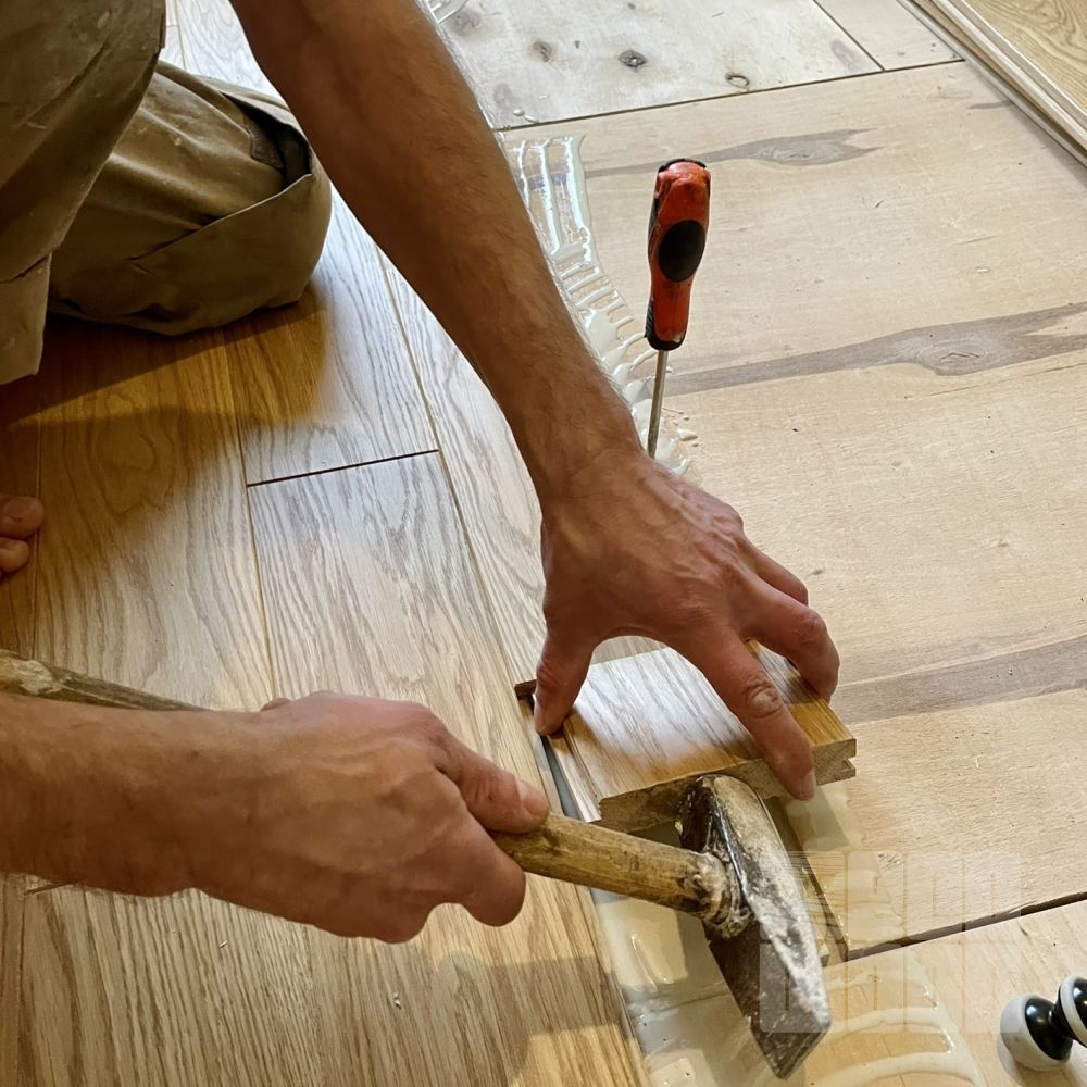 Укладка на фанеру (с материалами)